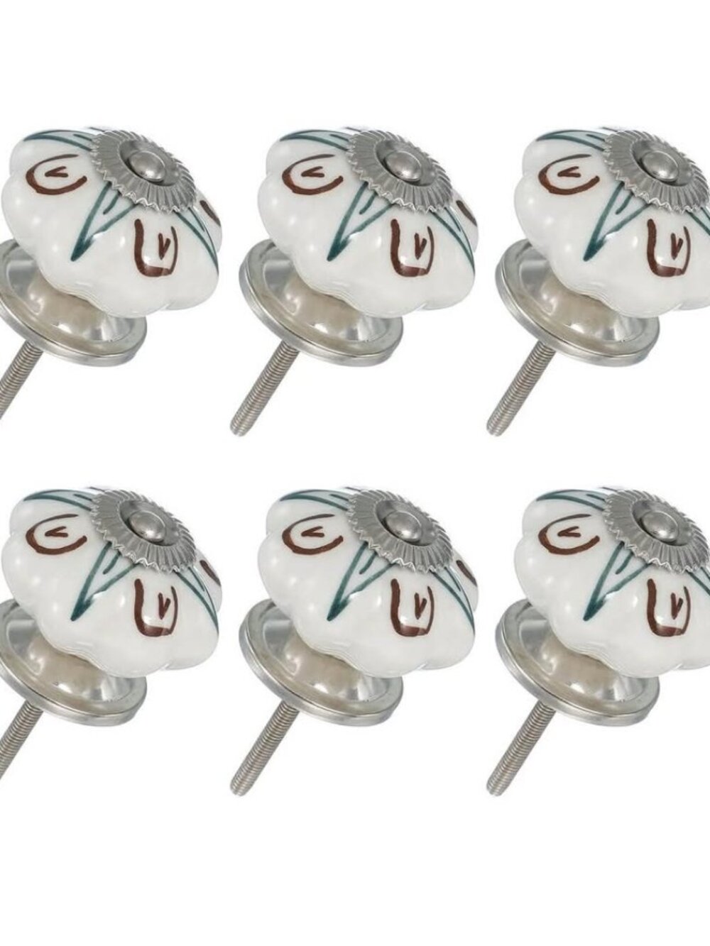 6 Packs Ceramic Knobs